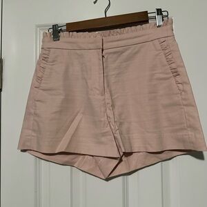 J. Crew size 2 Ruffle Short in Blush
